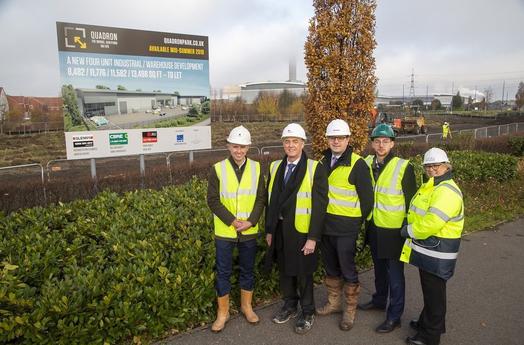 Ground Broken at Quadron, The Bridge