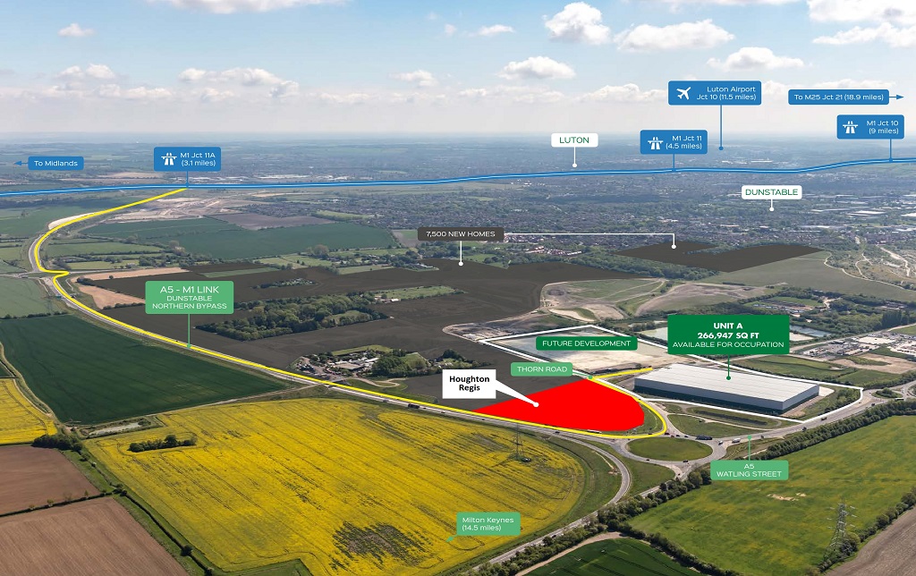 Fiera Real Estate and Wrenbridge acquire five acre site and submit planning for new 100,000 sq ft Grade A warehouse development